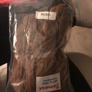 Tamara hooters brand pantyhose suntan xtall BNIB